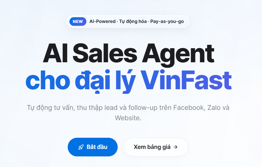 Car AI Dealer Agent product preview